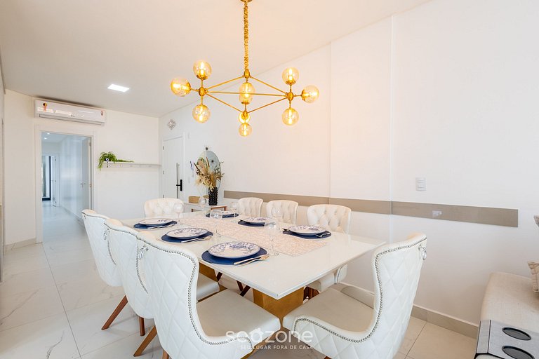 Apto c/ Churrasqueira a 450m da Praia NOH1302