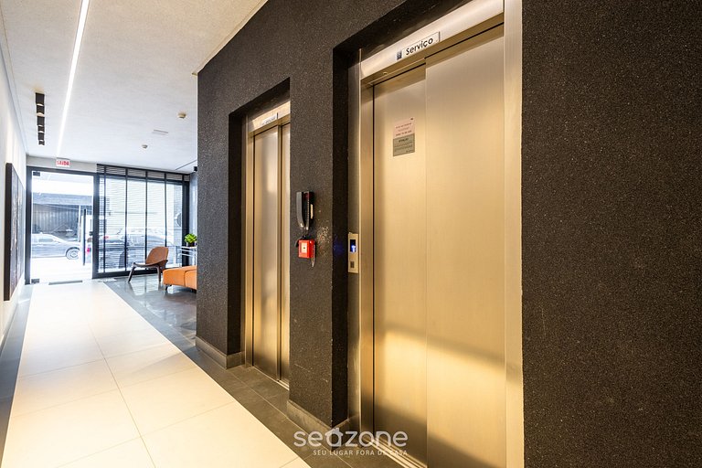 Apto c/ Churrasqueira a 450m da Praia NOH1302