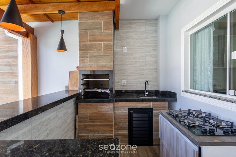 Casa c/ Piscina e Churrasqueira | 500m EKD0397