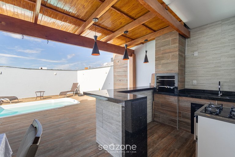 Casa con Piscina y Parrilla | 500m EKD0397