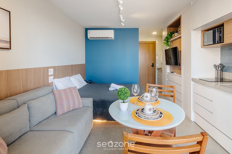 Estudio con balcón a pasos del mar - LIV1004