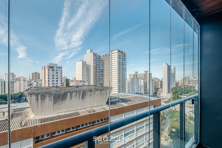 Confort con balcón a pasos del mar - LIV1004