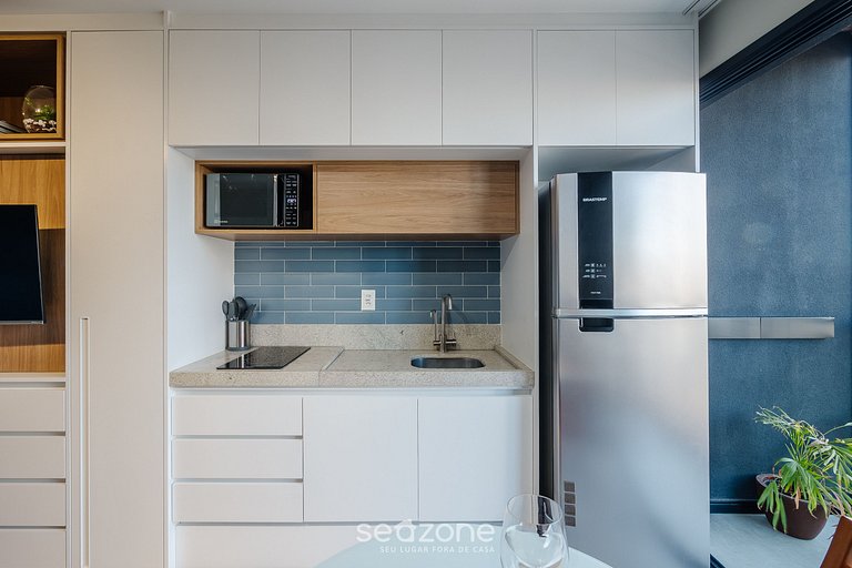 Estudio con balcón a pasos del mar - LIV1004