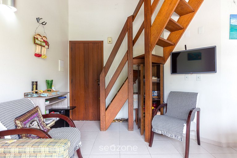 Apartamento en Jurerê bien situado cerca mar JBA202 Seazone