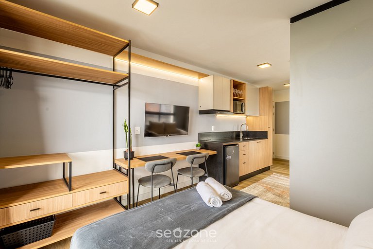 Studio con balcón y vista increíble al mar PSO1004