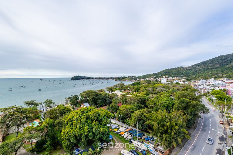 Studio c/ varanda e vista incrível do Mar PSO1004