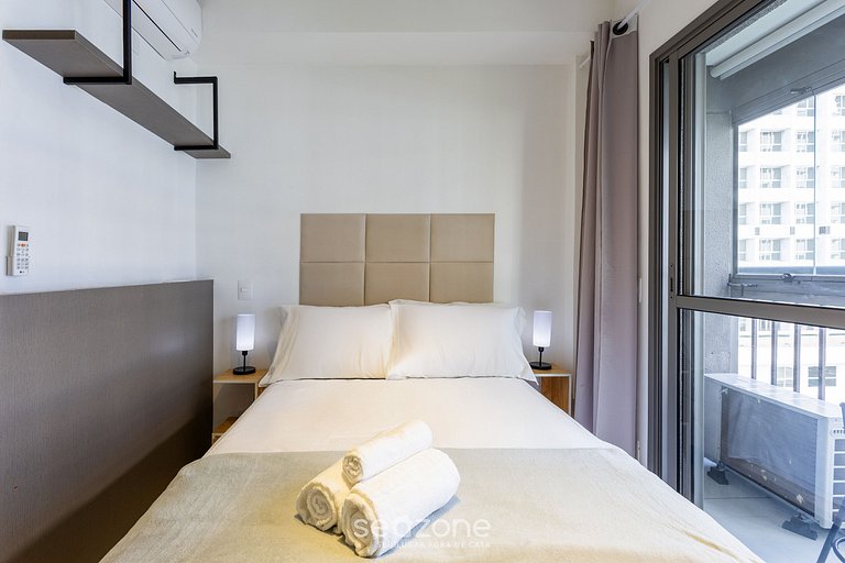 Estúdio Completo a 350m do Metrô THK0502