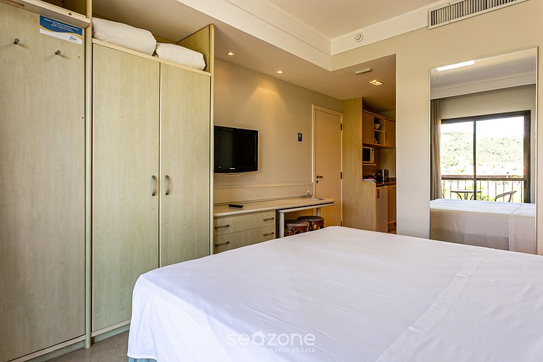 Estudio en Jurerê maravilloso en resort lujo JBV115 Seazone