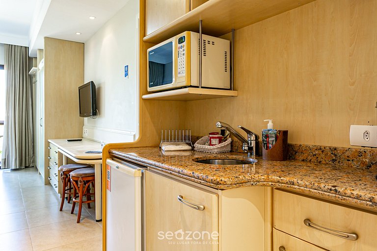 Studio em Jurerê maravilhoso em resort luxo JBV115 Seazone