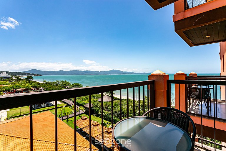 Studio em Jurerê incrível vista mar em resort JBV325 Seazone
