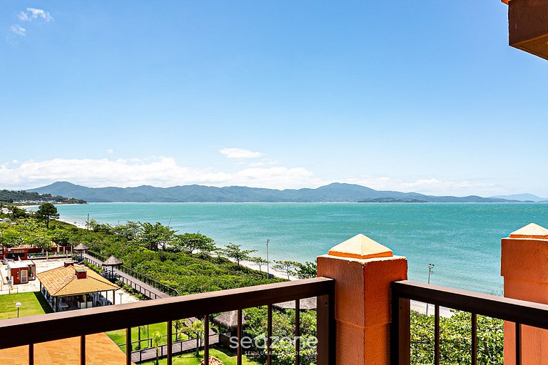 Studio em Jurerê incrível vista mar em resort JBV325 Seazone