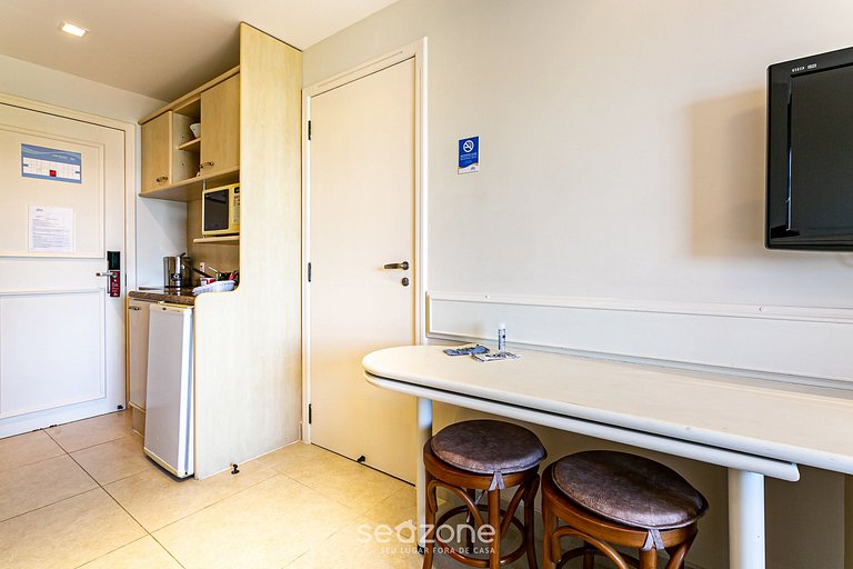 Estudio en Jurerê Increíble vista mar resort JBV325 Seazone