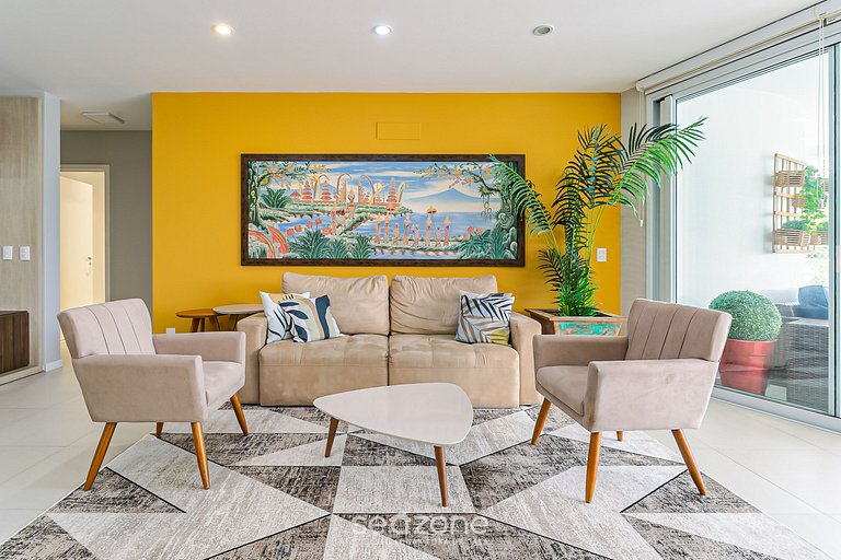 Apto de alto padrão c/ piscina e jacuzzi MHE003