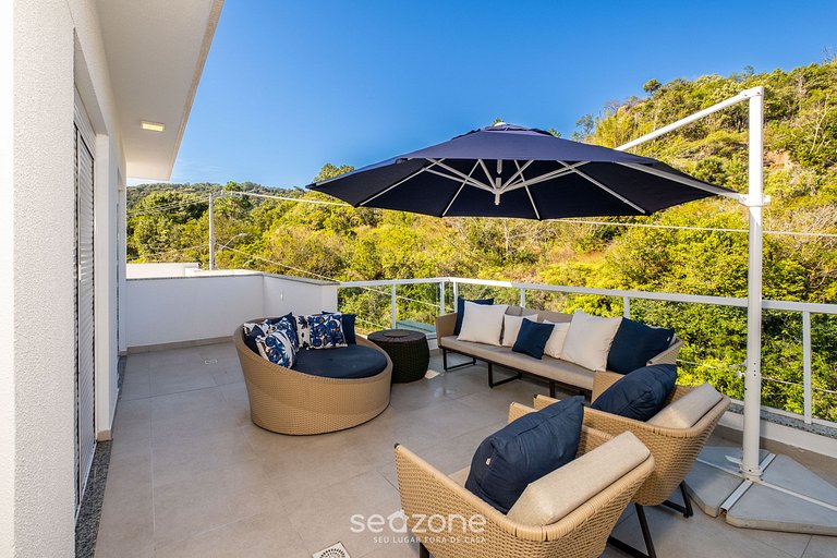 Apto con jacuzzi y barbacoa en Jurerê RVO401