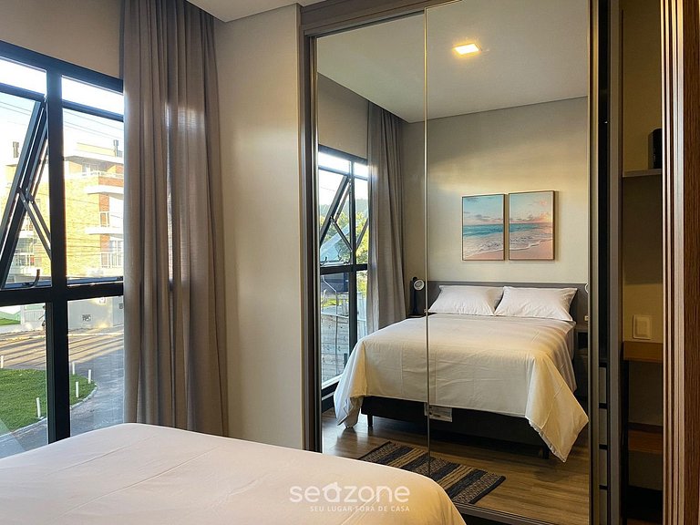 Moderno studio p/ familias em Ingleses STI105