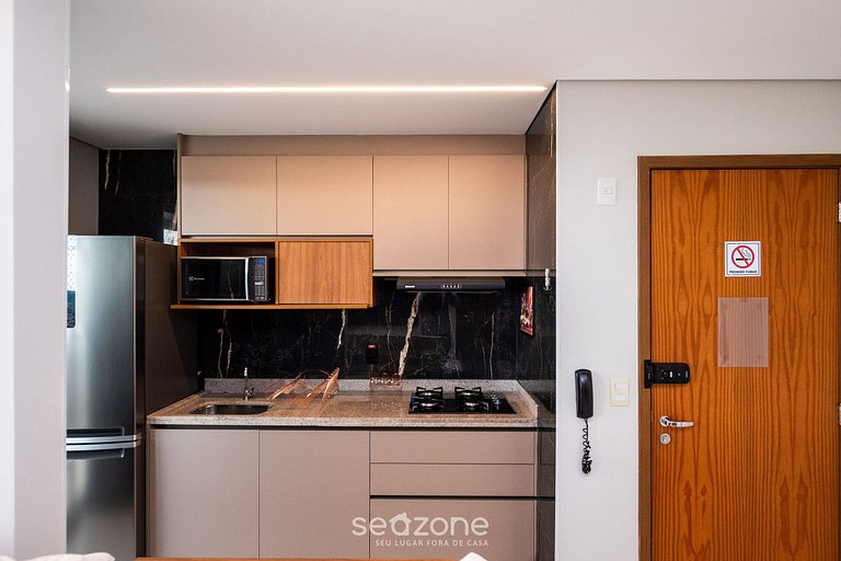 Apto en cond. c/ piscina, Jardim Goiás – THO2708