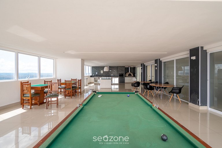 Apto en cond. c/ piscina, Jardim Goiás – THO2708