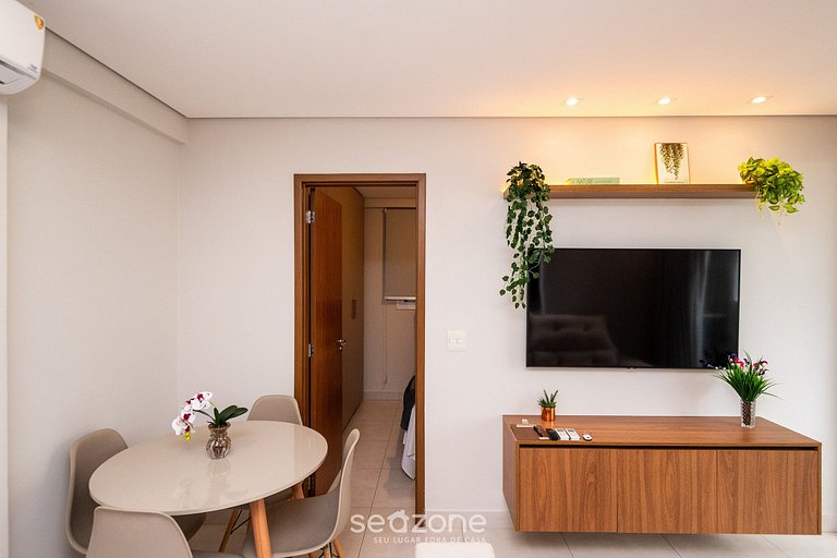 Apto en cond. c/ piscina, Jardim Goiás – THO2708