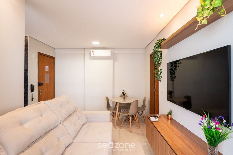 Apto en cond. c/ piscina, Jardim Goiás – THO2708