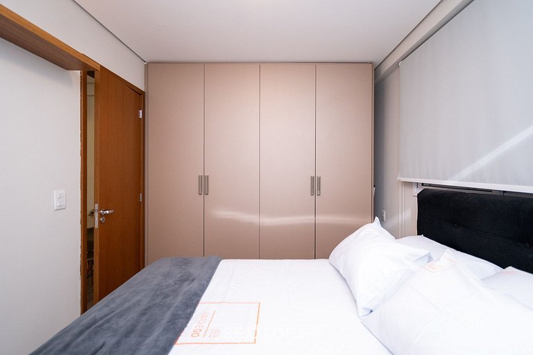 Apto em cond. com piscina, Jardim Goiás – THO2708