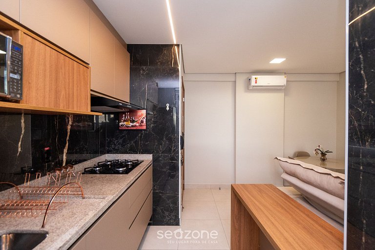 Apto en cond. c/ piscina, Jardim Goiás – THO2708