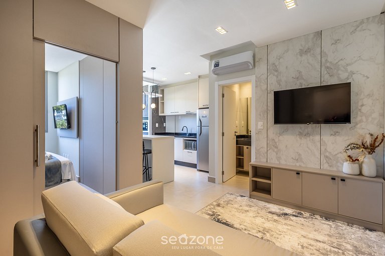 Apto em Cond. c/ Piscina a 500m da Praia ELF0410