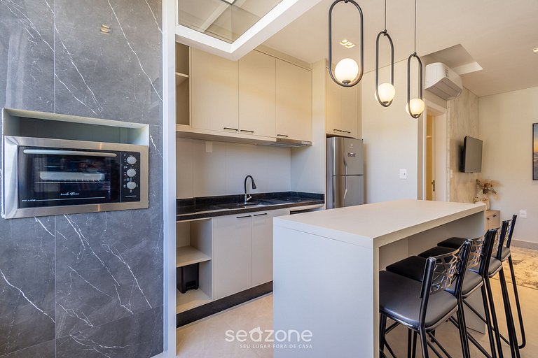 Apto en Cond c/ Piscina a 500m de la Playa ELF0410