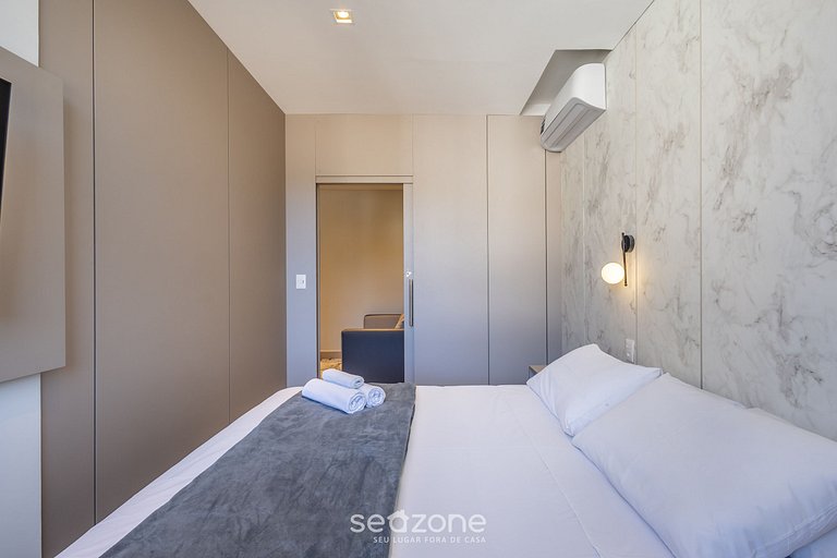 Apto en Cond c/ Piscina a 500m de la Playa ELF0410