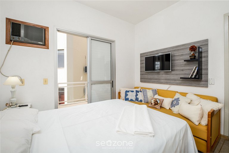 Apto agradável p/ famílias em Canasvieiras VDM101