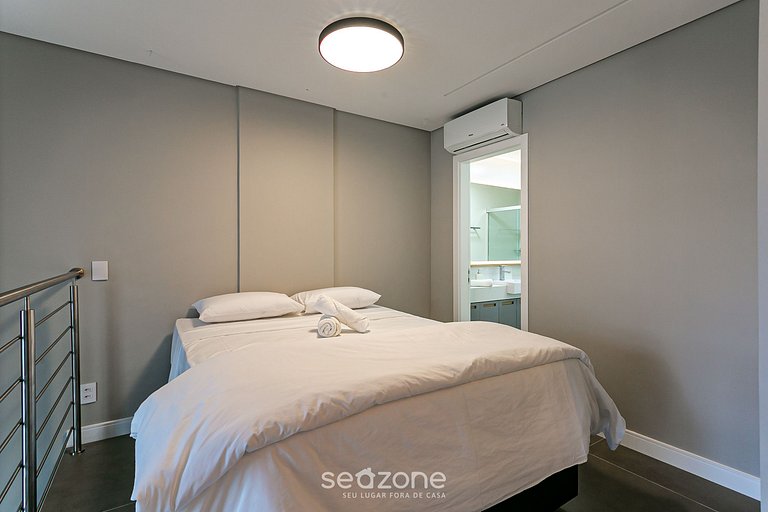 Apt moderno edificio nuevo en Jurerê JPR212