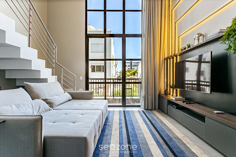 Apt moderno edificio nuevo en Jurerê JPR212