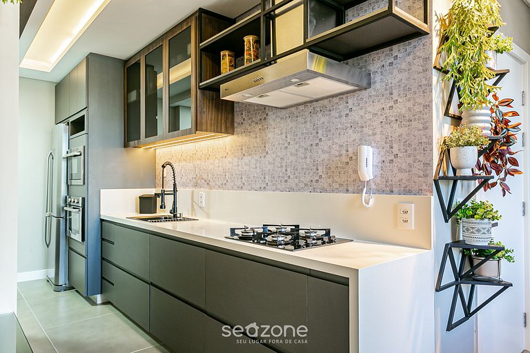 Apt moderno edificio nuevo en Jurerê JPR212