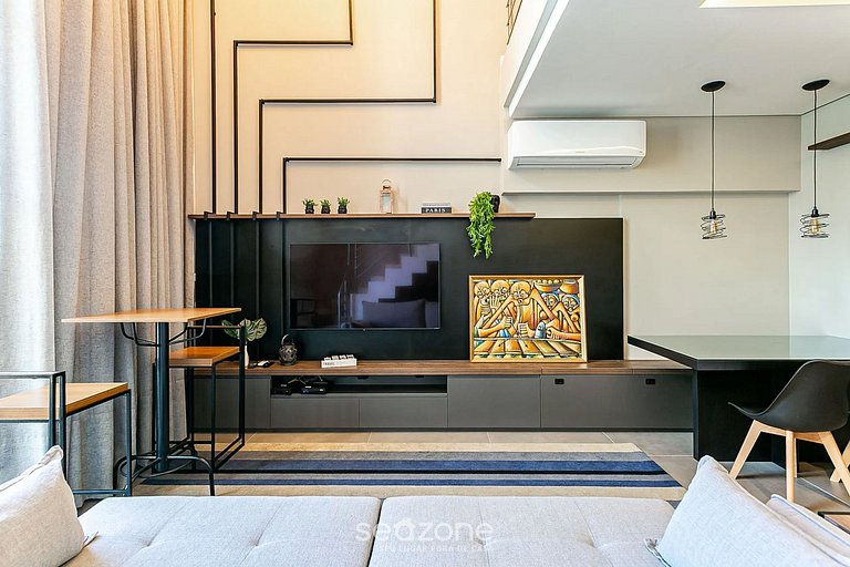 Apt moderno edificio nuevo en Jurerê JPR212