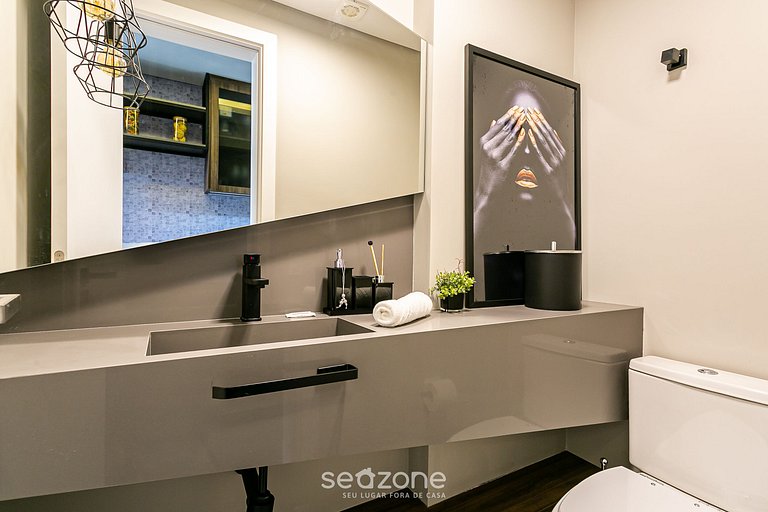 Apt moderno edificio nuevo en Jurerê JPR212