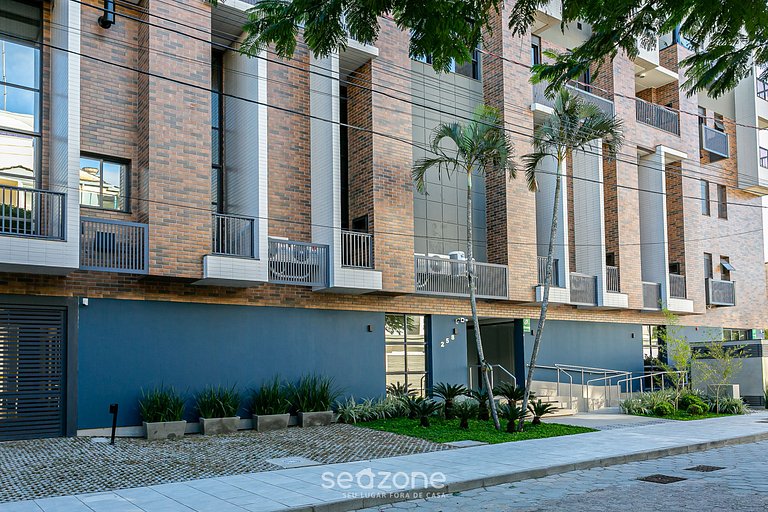 Apt moderno edificio nuevo en Jurerê JPR212