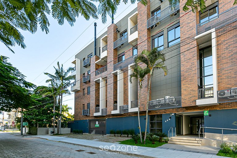 Apt moderno edificio nuevo en Jurerê JPR212