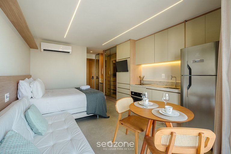 Apto c/ varanda e vista p/ o mar, Salvador LIV1408