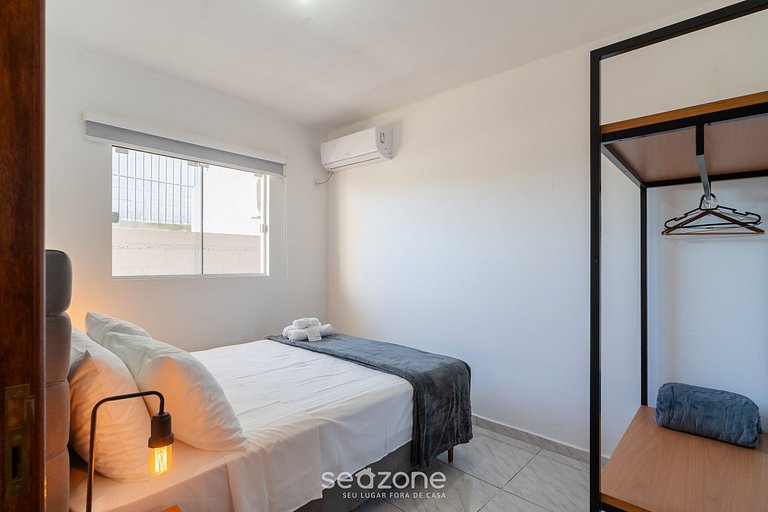 Apto encantador a 850m de la playa Jurerê JMAR004