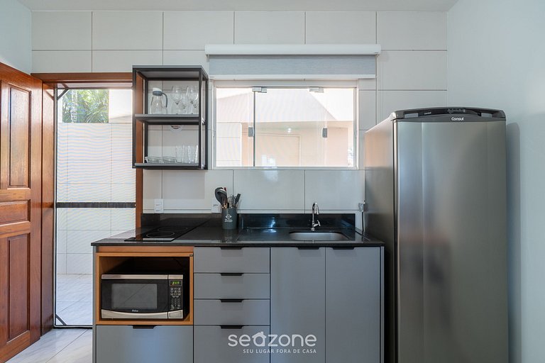 Apto encantador a 850m de la playa Jurerê JMAR004