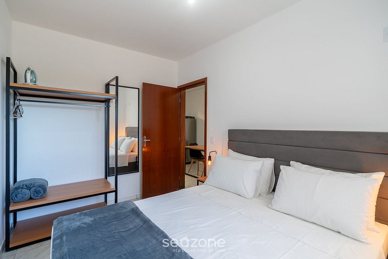 Apto encantador a 850m de la playa Jurerê JMAR004