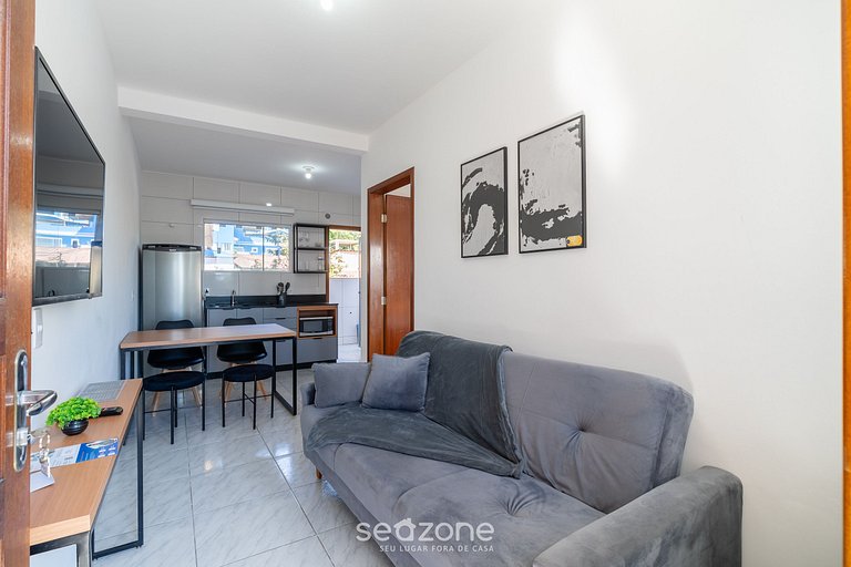 Apto p/ vacaciones en Jurerê 800m de playa JMA125