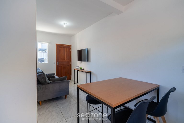 Apto p/ vacaciones en Jurerê 800m de playa JMA125