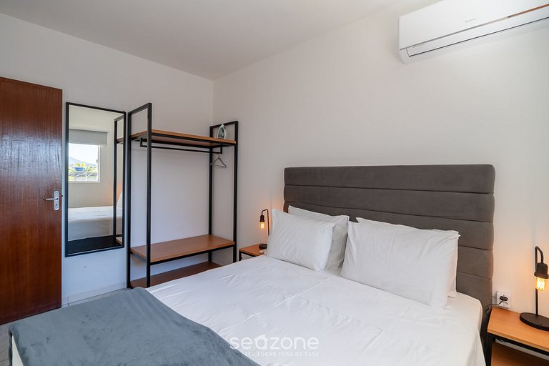 Apto p/ vacaciones en Jurerê 800m de playa JMA125