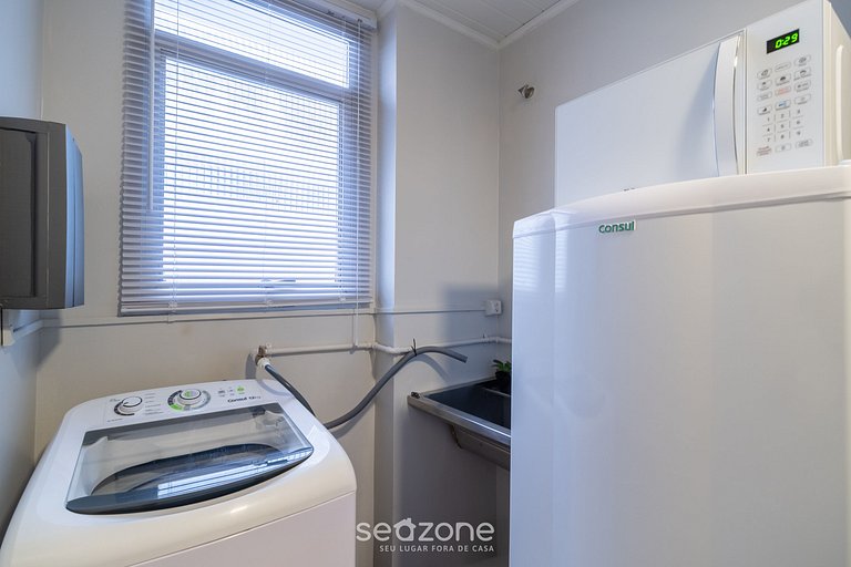 Apto Central a 600m da Beira-Mar Norte SGS0106