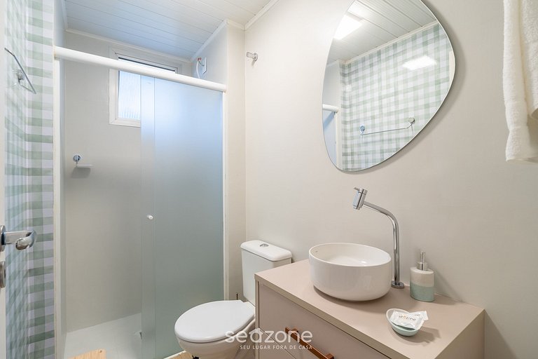 Apto Central a 600m da Beira-Mar Norte SGS0106