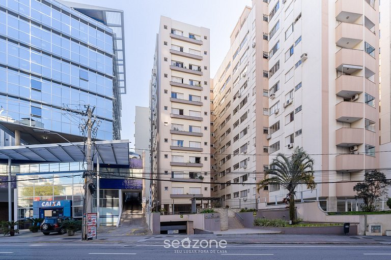 Apto céntrico a 600 m de Beira-Mar Norte | SGS0106