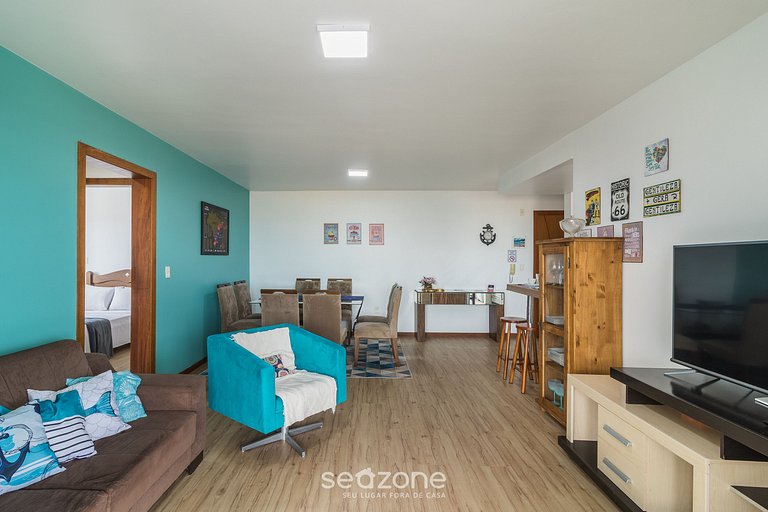 Apto Vista Lateral al Mar 120m de la Playa EEI0303