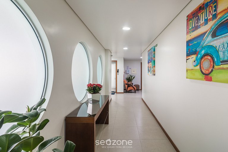 Apto Vista Lateral al Mar 120m de la Playa EEI0303