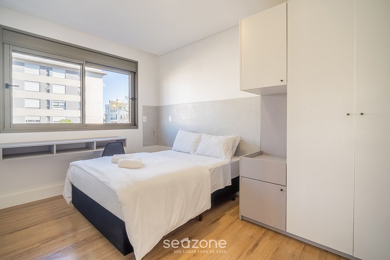 Apto novo a 150m da praia Jurerê RAN203 Seazone