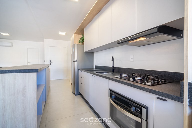 Apto nuevo a 150m de la playa de Jurerê RAN203 Seazone